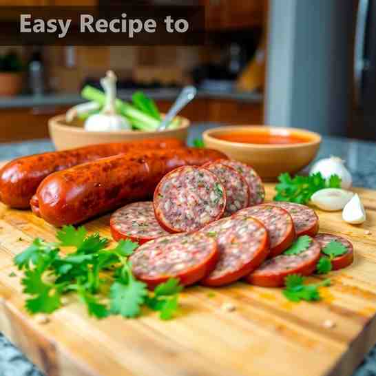 Salvadoran Chorizo - Easy Recipe to Make Chorizo